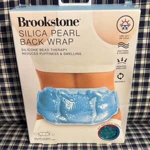 Brookstone Blue Silica Pearl Therapy Wrap
